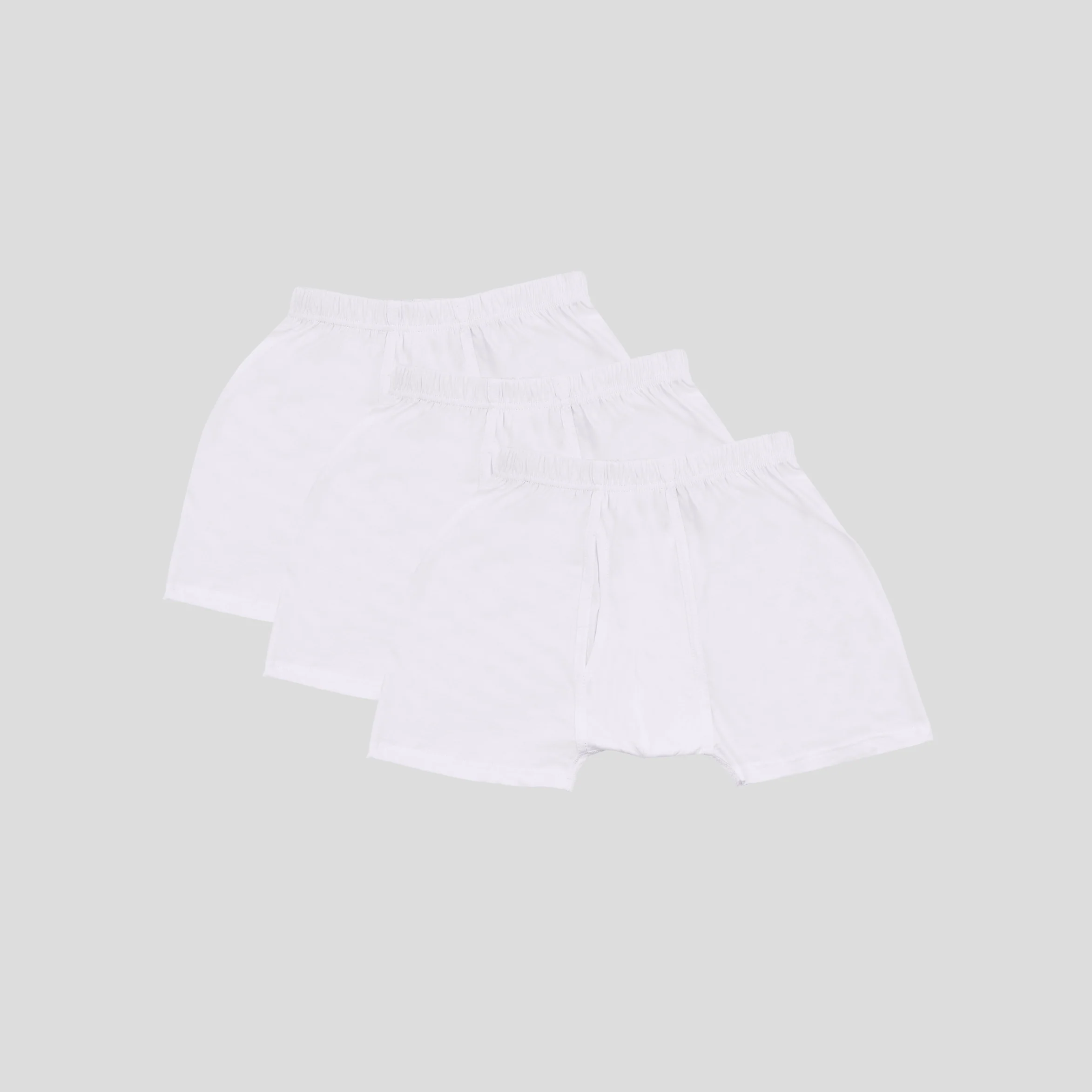 Plain Short 100% Cotton Pack Of 3 - Image 3
