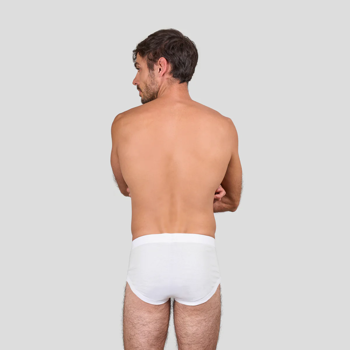 Plain Brief 100% Cotton Pack Of 3 - Image 4