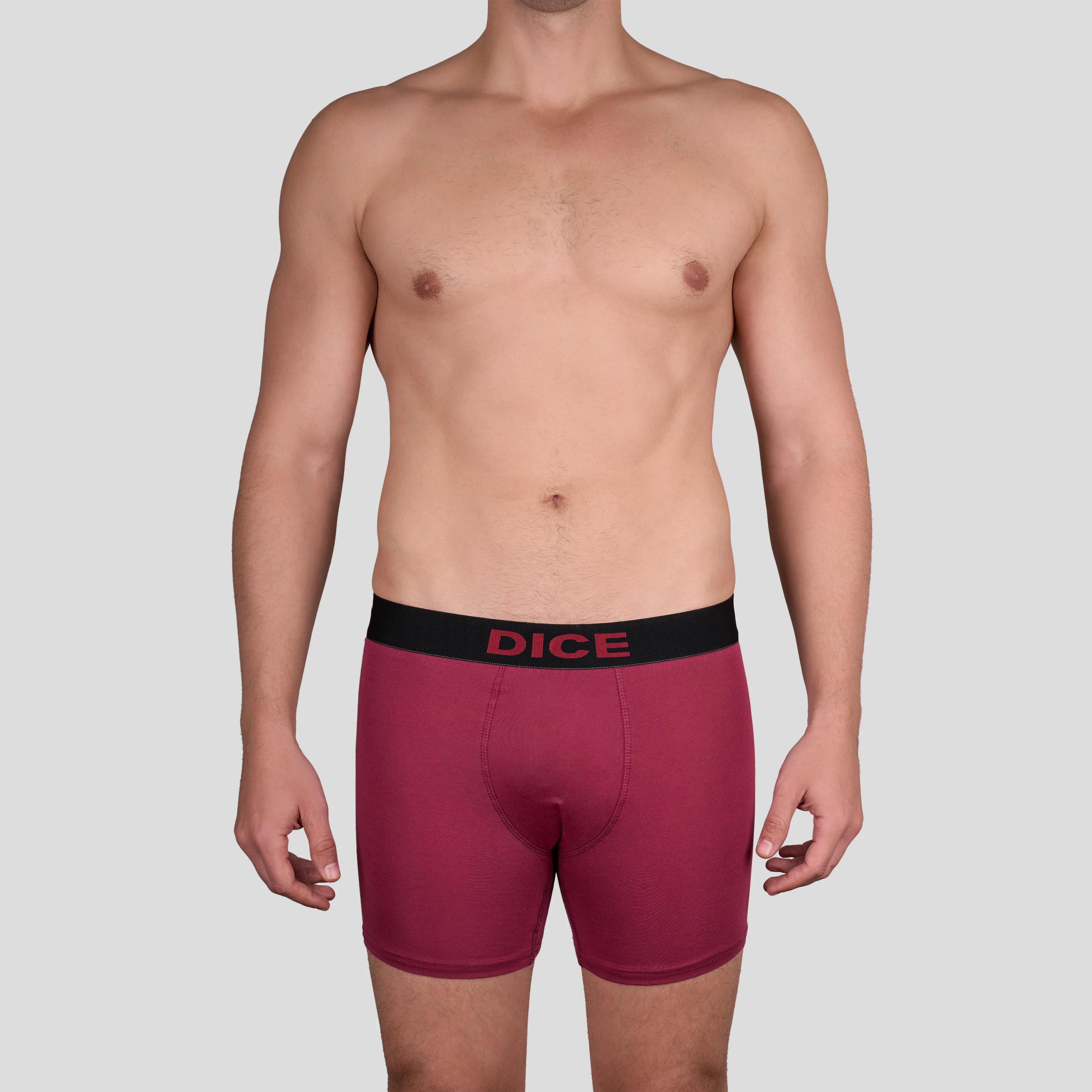 Plain long Boxer With Wide Elastic Pack Of 3 - Image 7