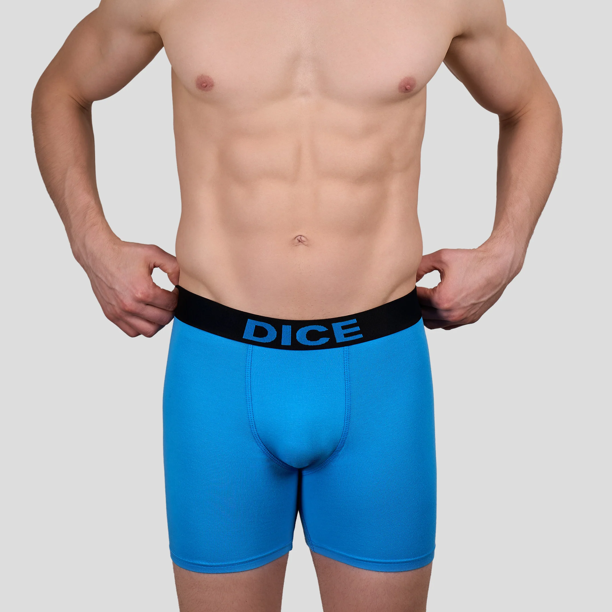 Plain long Boxer With Wide Elastic Pack Of 3 - Image 9