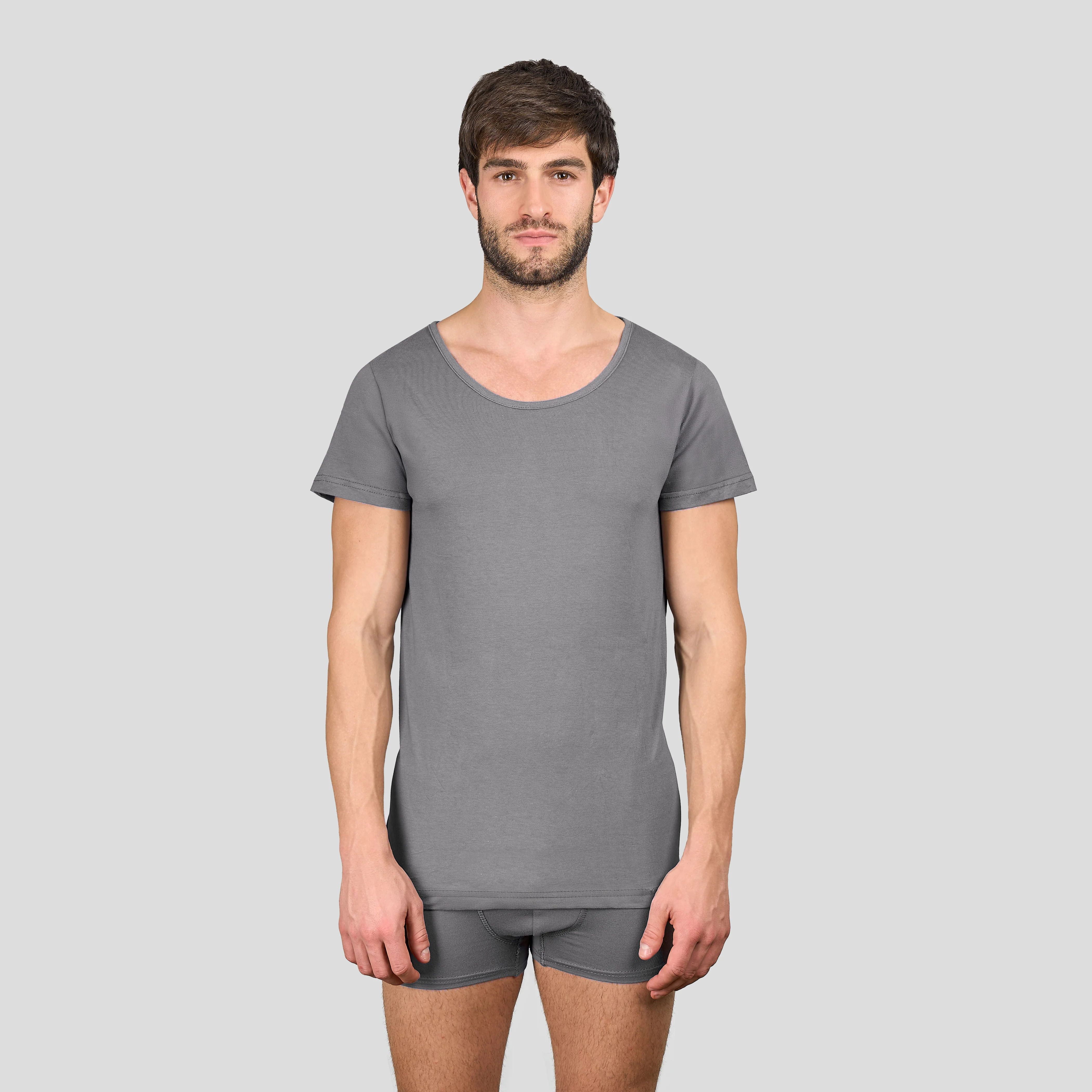 Short Sleeve 100% Cotton Pack Of 3 - Image 7