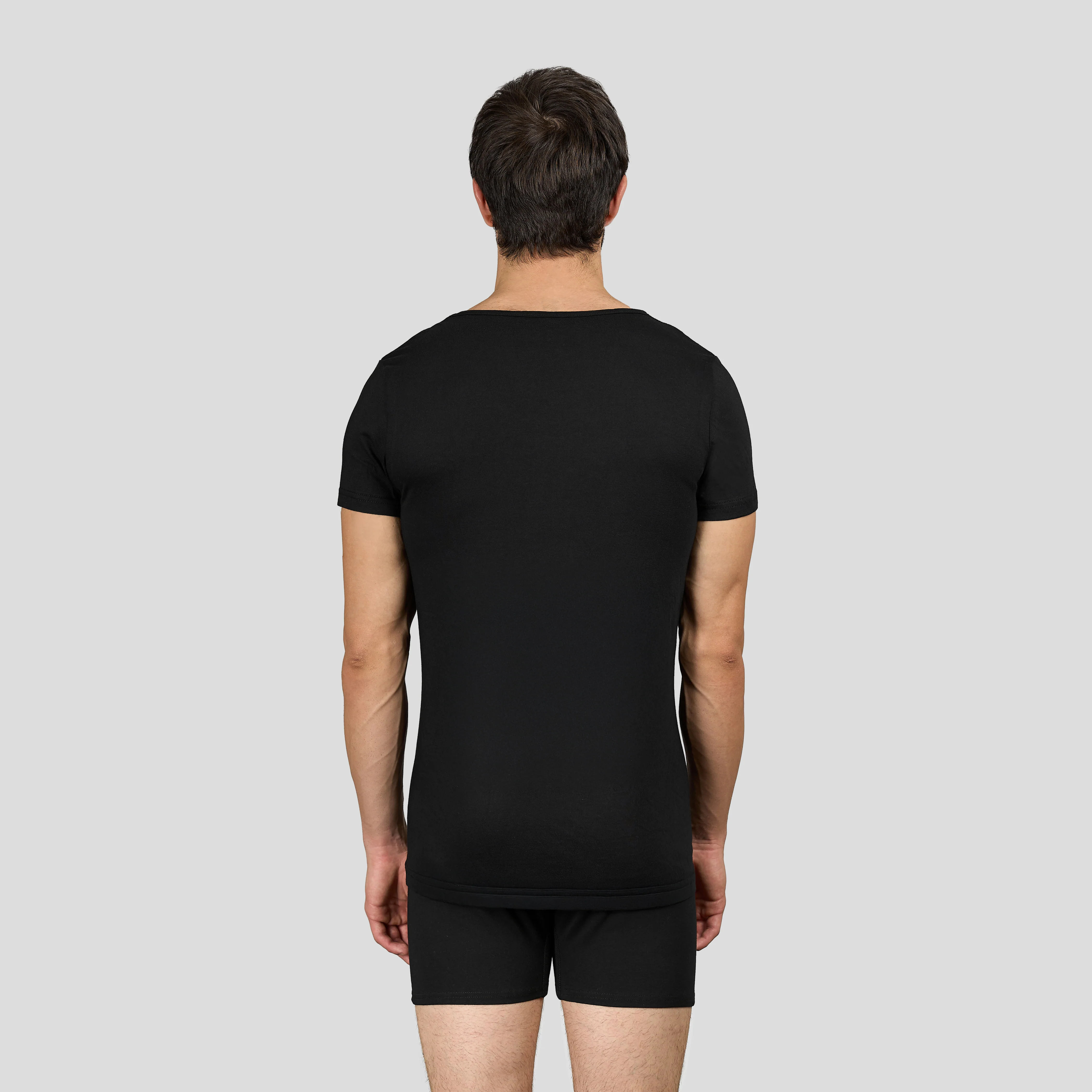 Short Sleeve 100% Cotton Pack Of 3 - Image 8