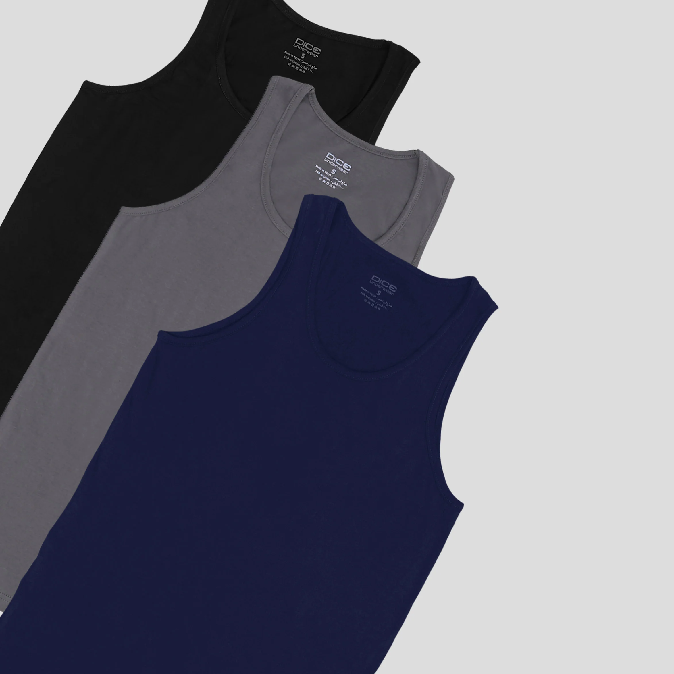 Tank Top 100% Cotton – Pack of 3 - Image 12
