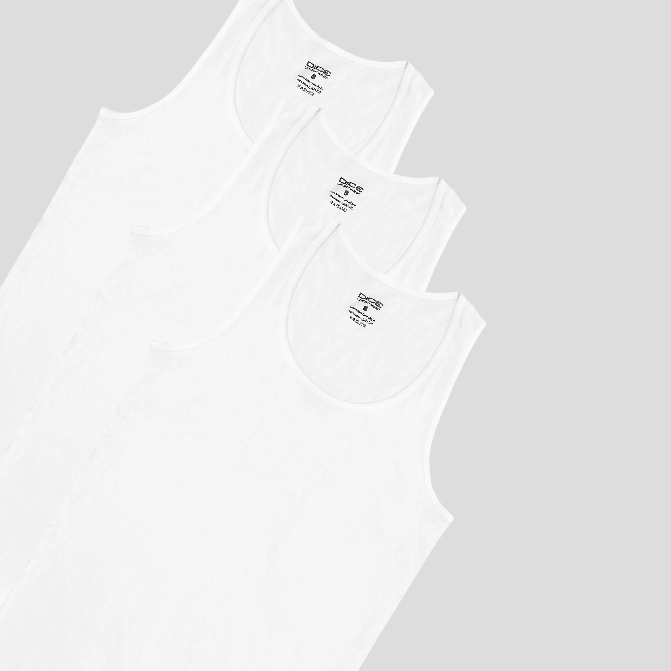 Tank Top 100% Cotton – Pack of 3 - Image 4
