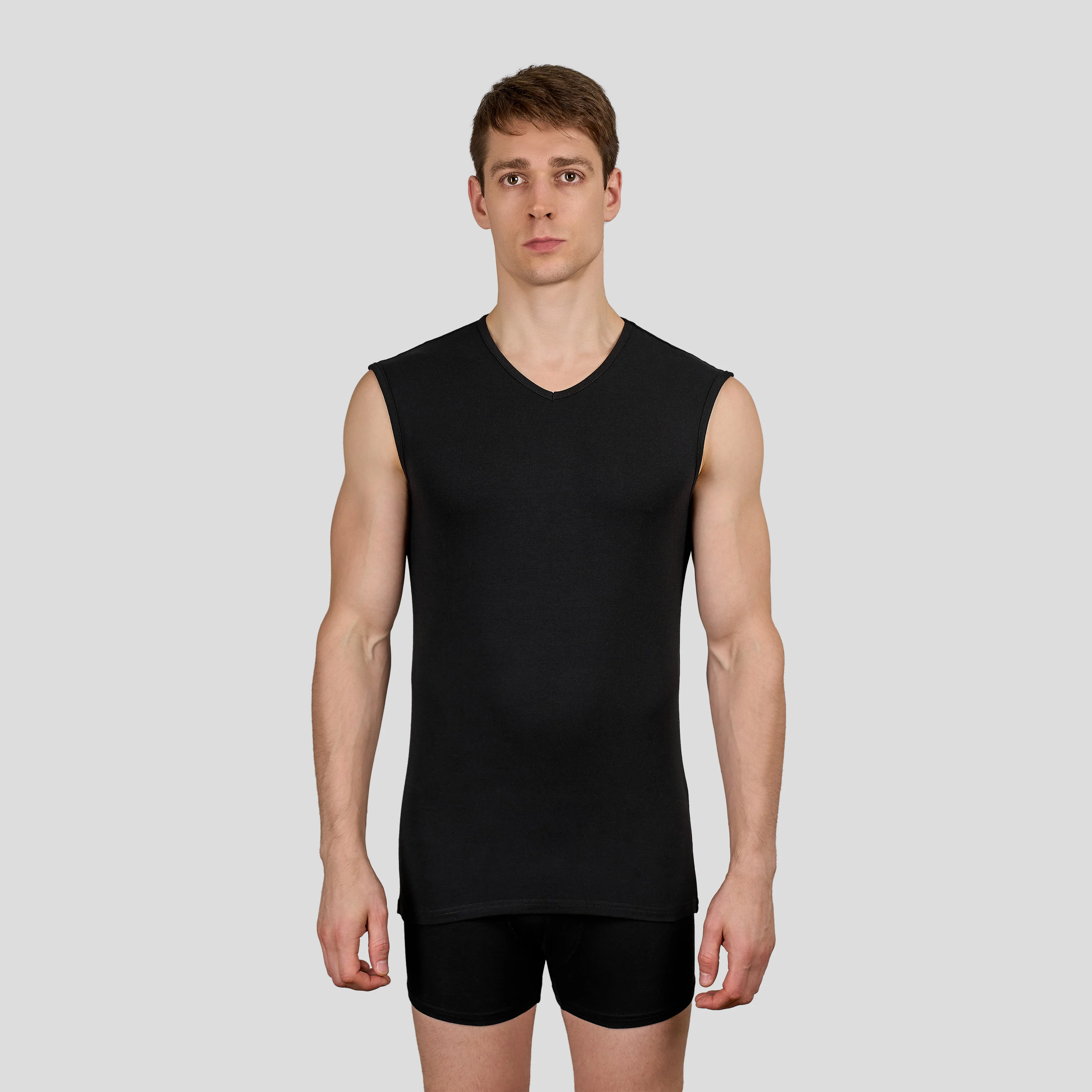 V-Neck Wide Strap Top - Image 10