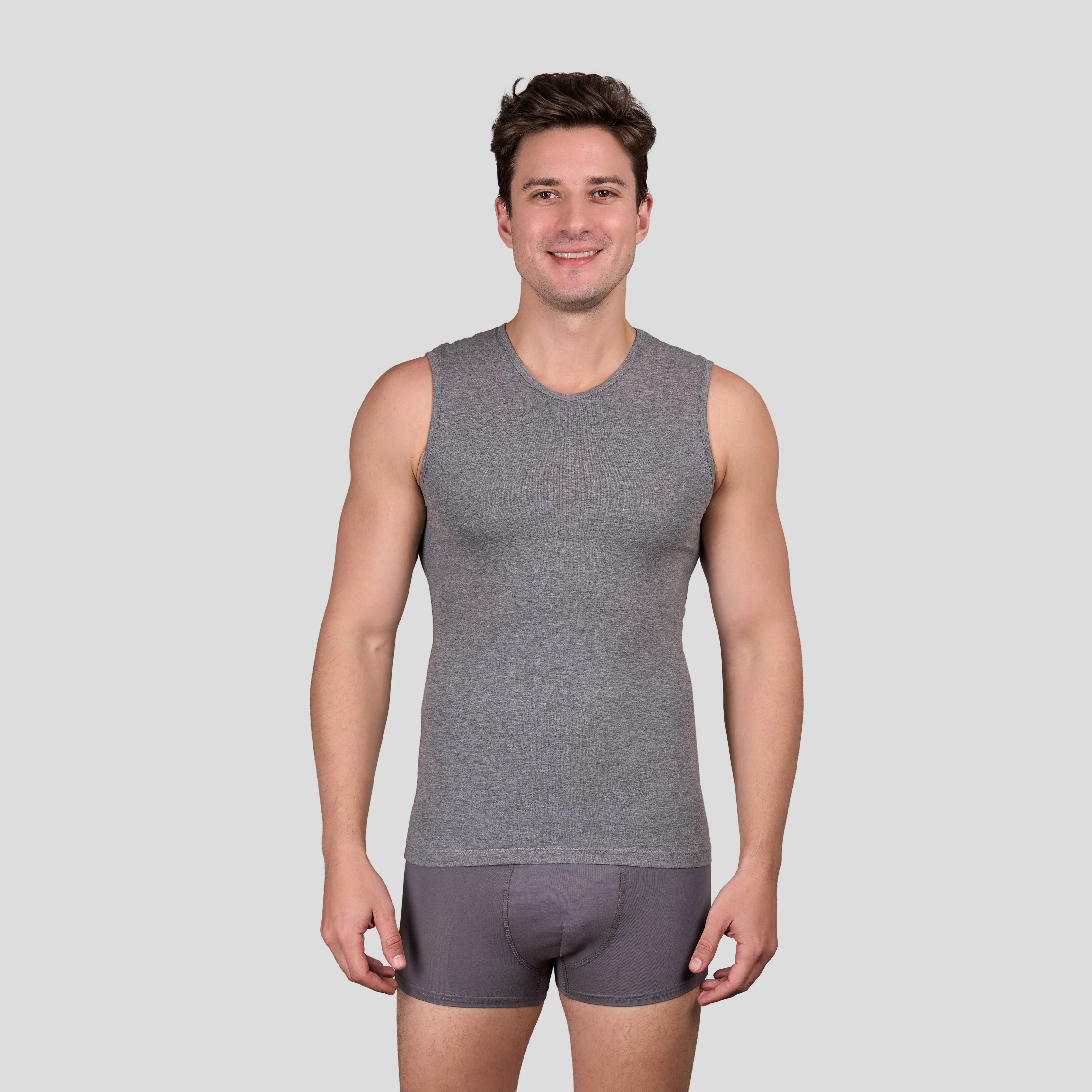V-Neck Wide Strap Top - Image 7