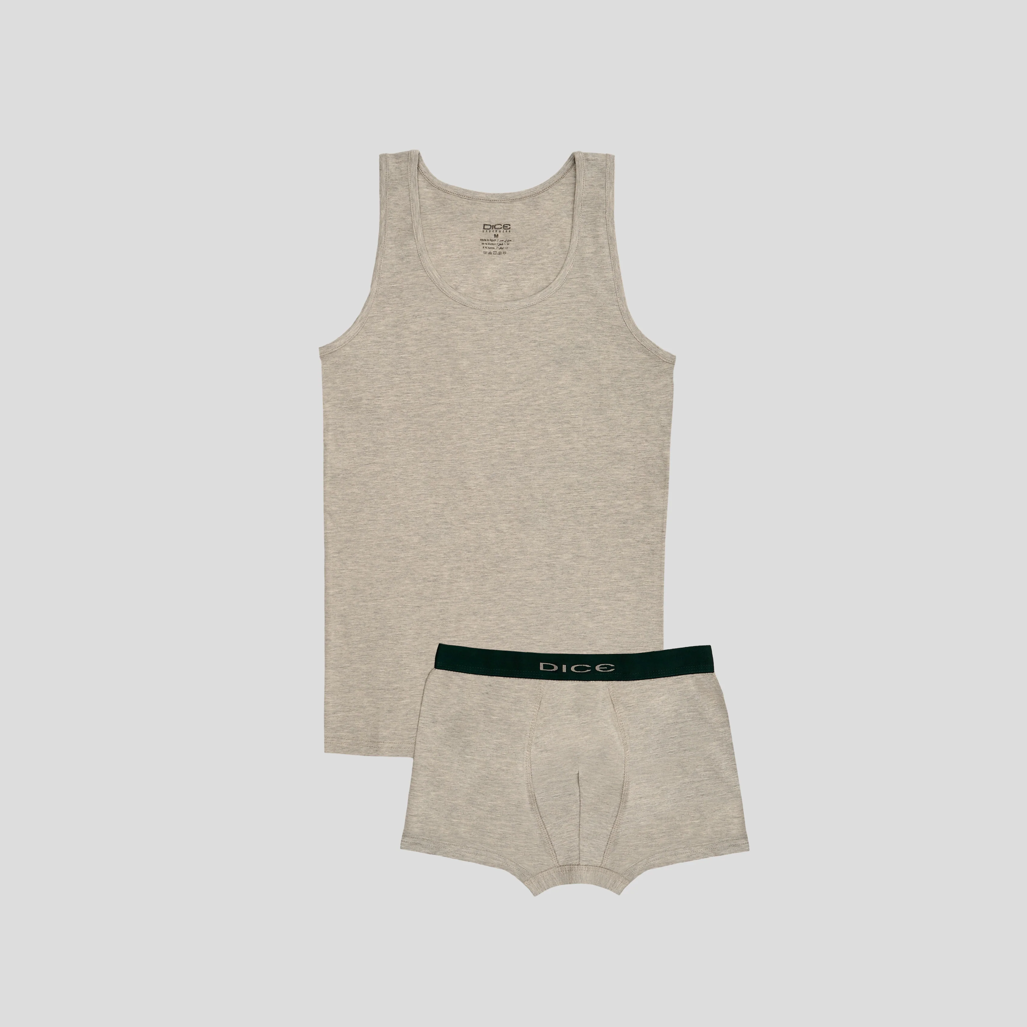 Plain Underwear Set (tank top + Boxer) - Image 13