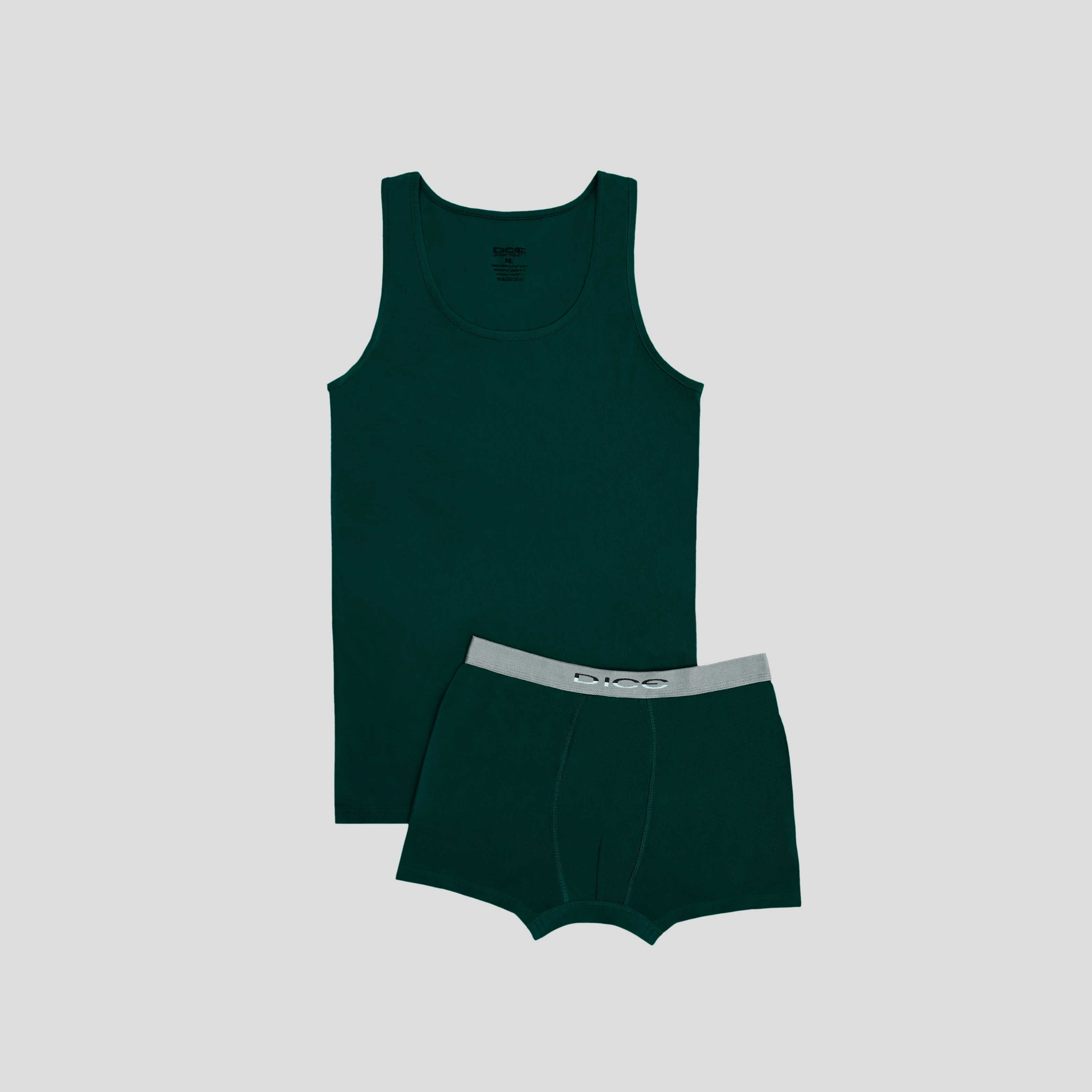 Plain Underwear Set (tank top + Boxer) - Image 16