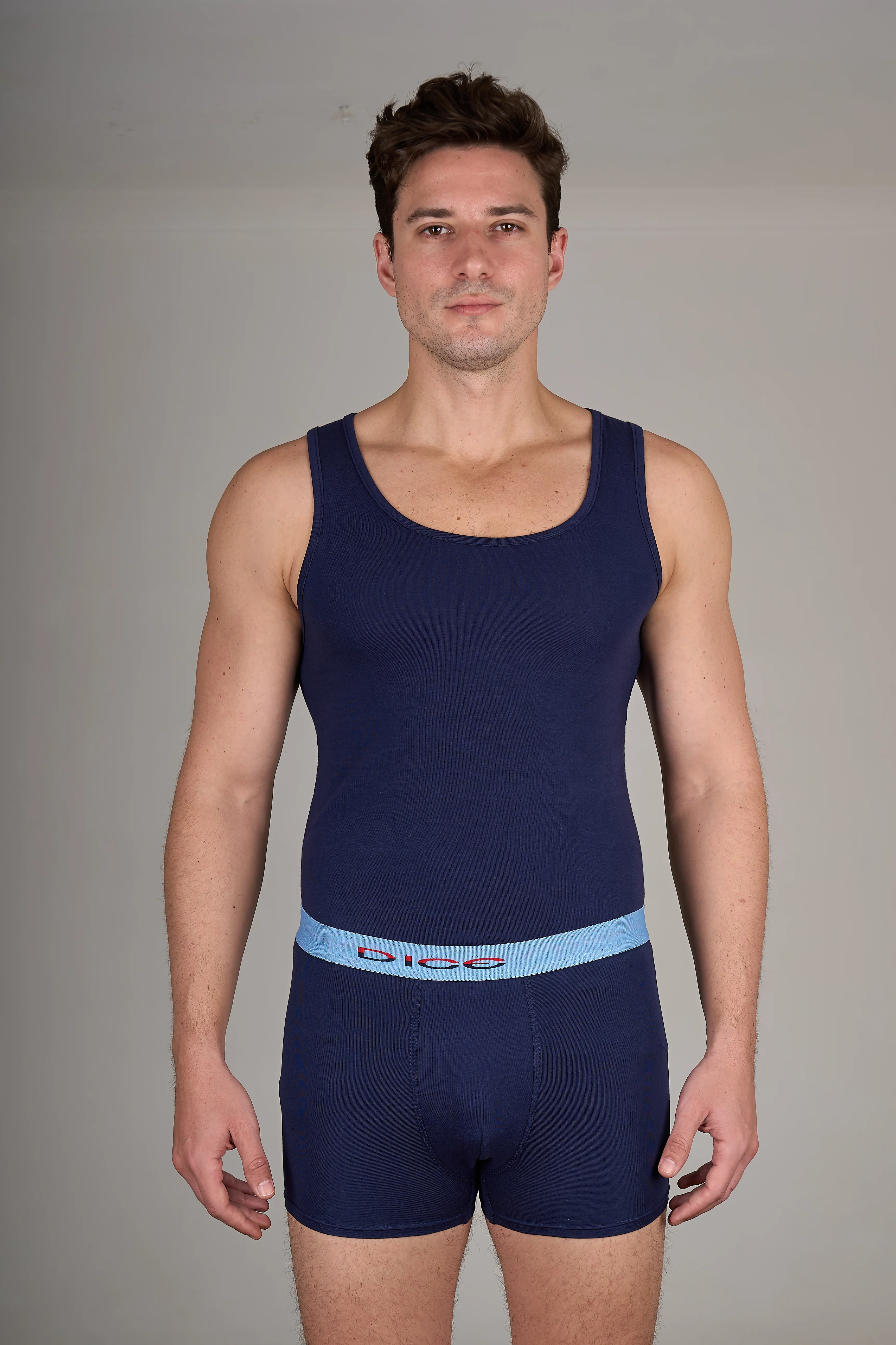 Plain Underwear Set (tank top + Boxer) - Image 3