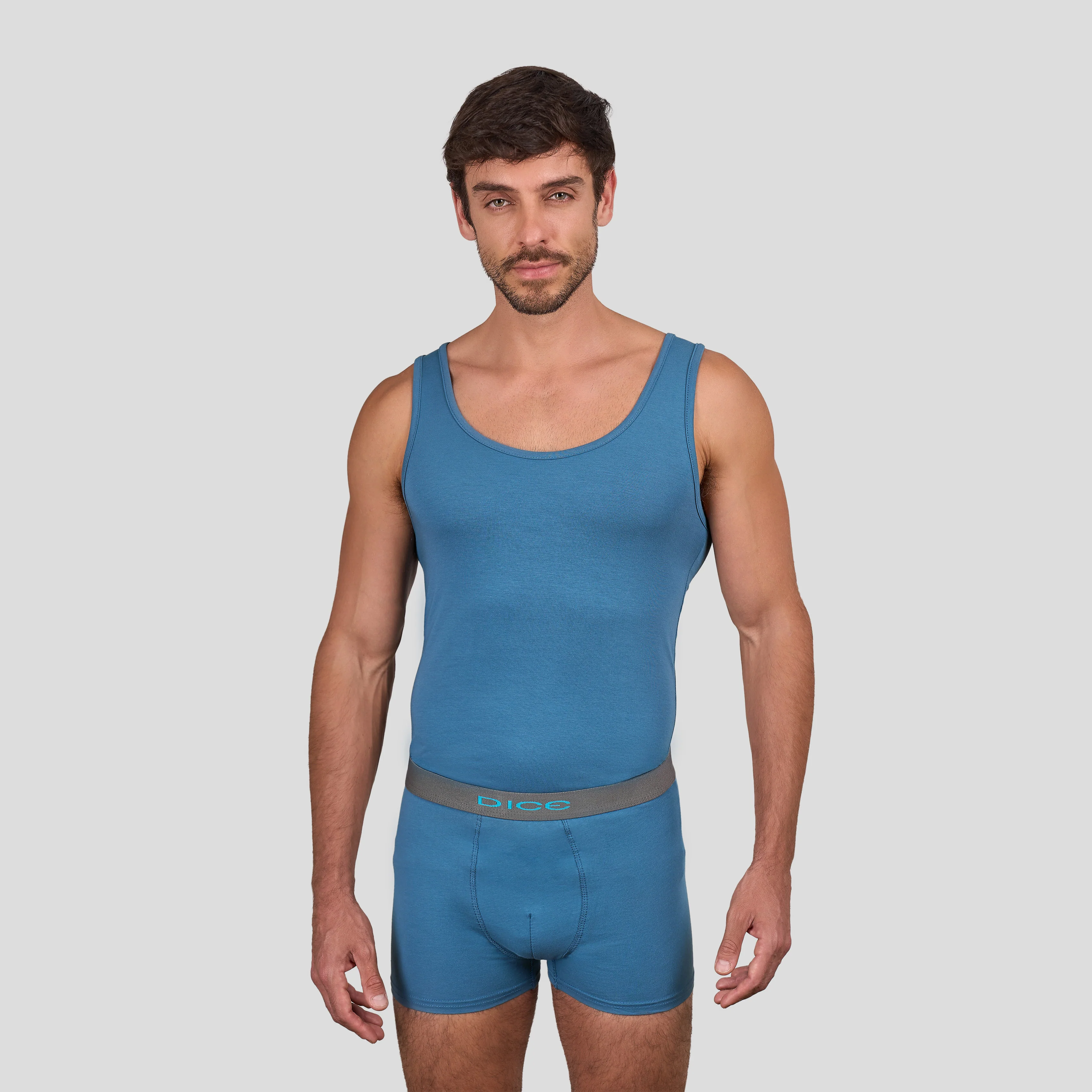 Plain Underwear Set (tank top + Boxer) - Image 5