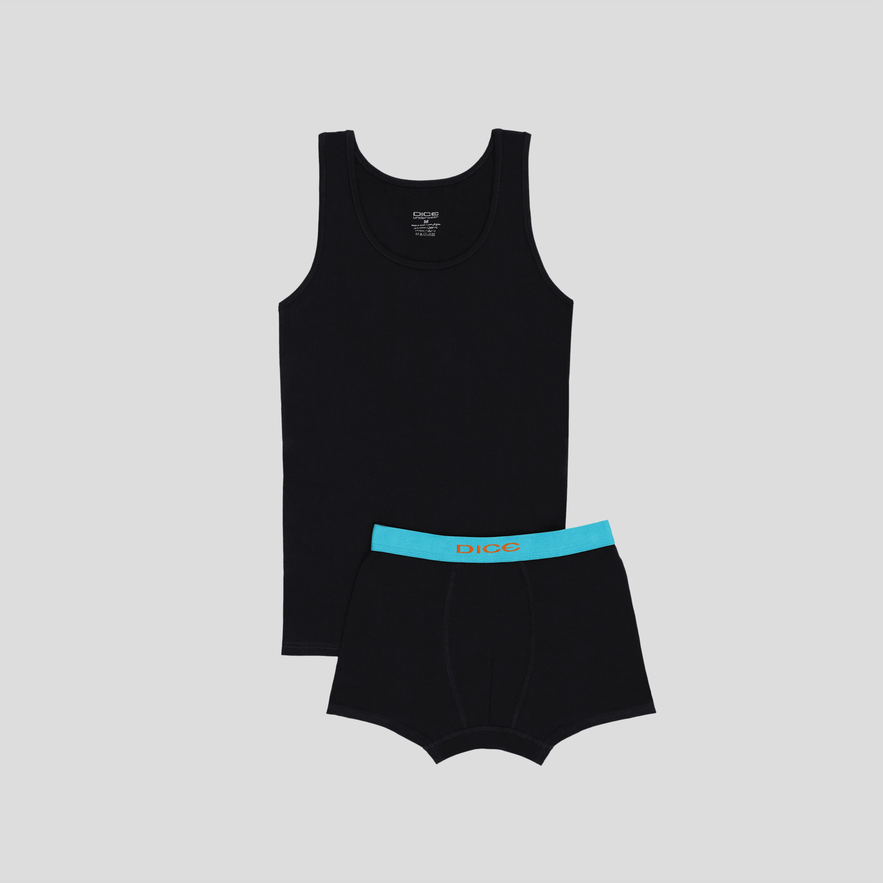 Plain Underwear Set (tank top + Boxer) - Image 7