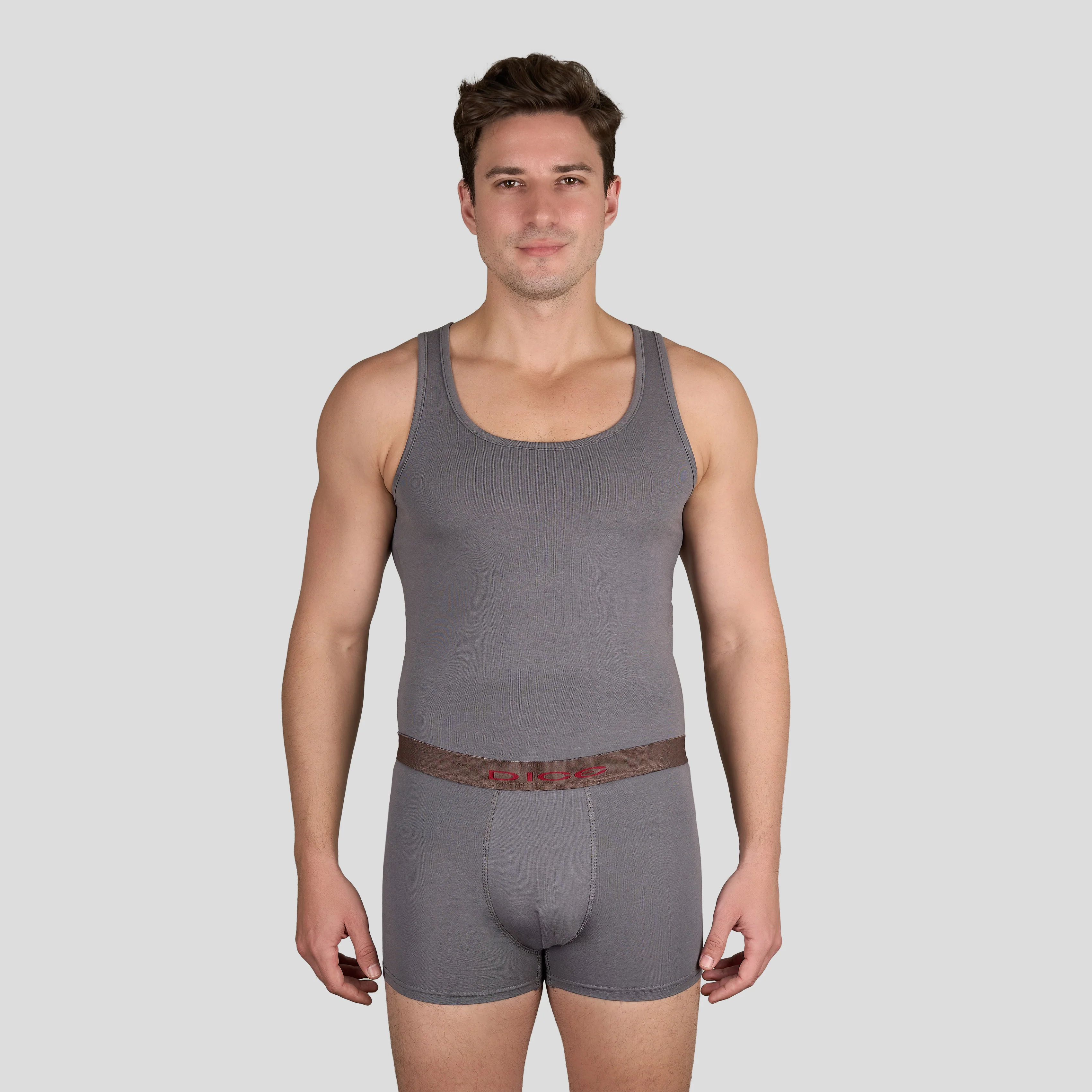 Plain Underwear Set (tank top + Boxer) - Image 8