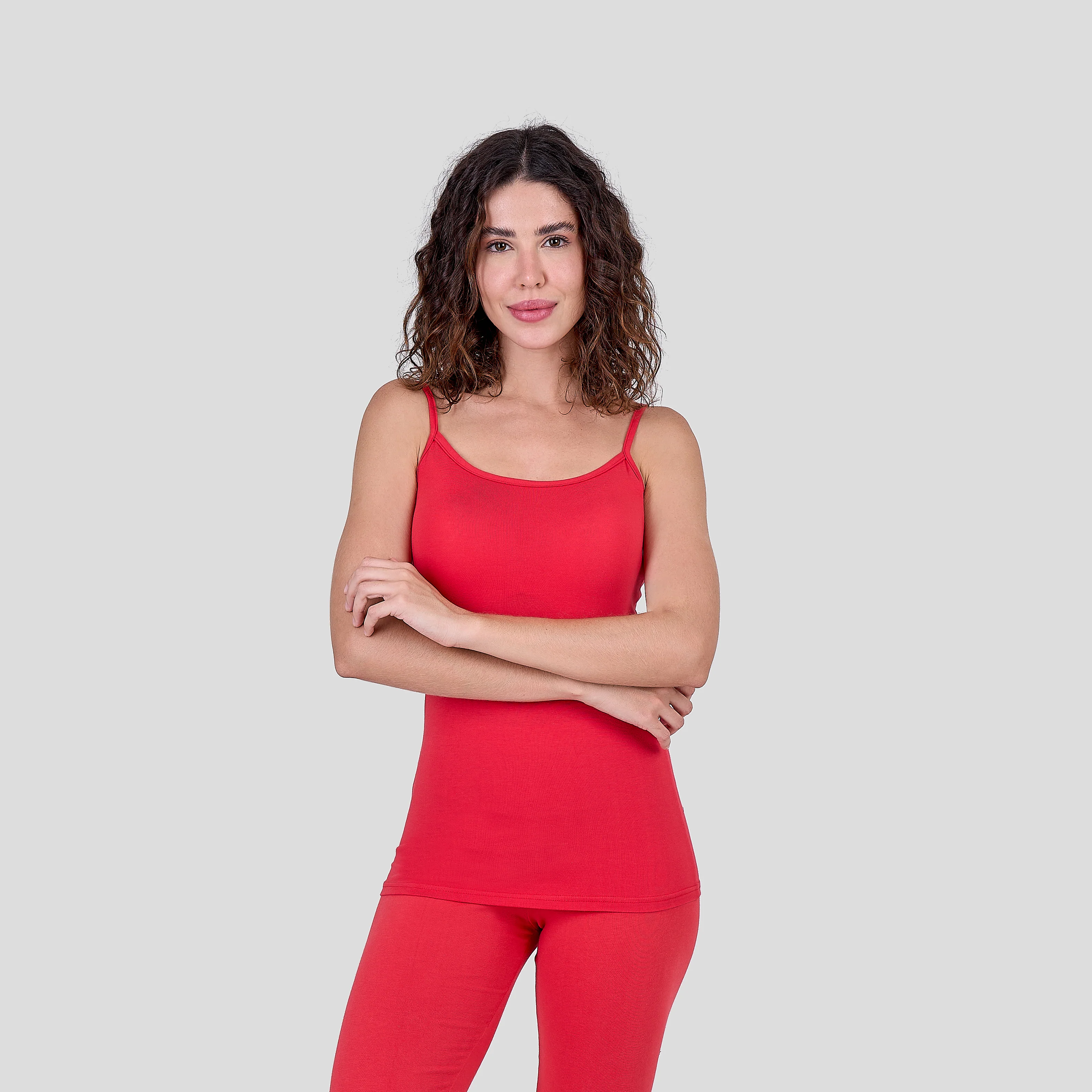 Cotton Thin Strap Top - Image 4