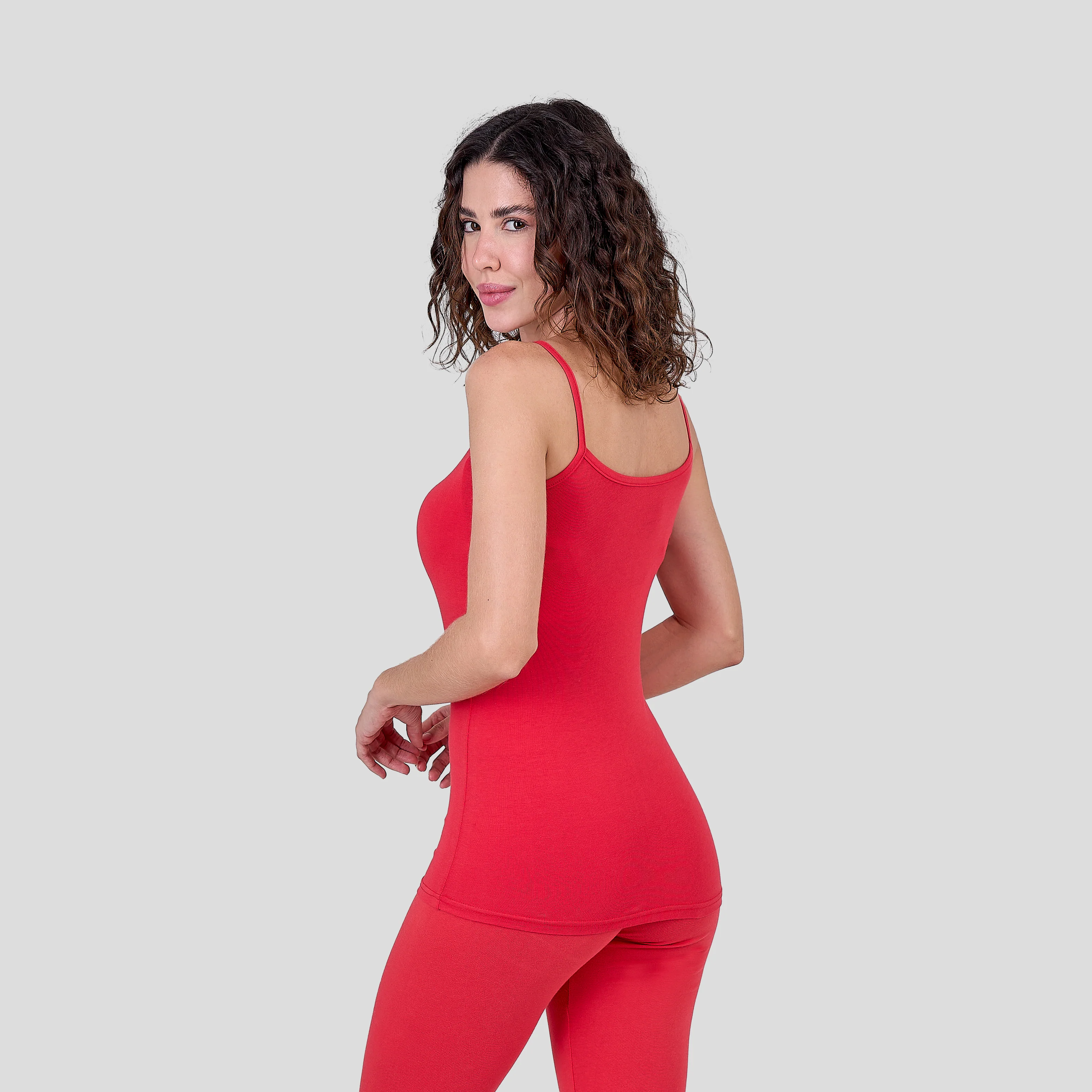 Cotton Thin Strap Top - Image 5