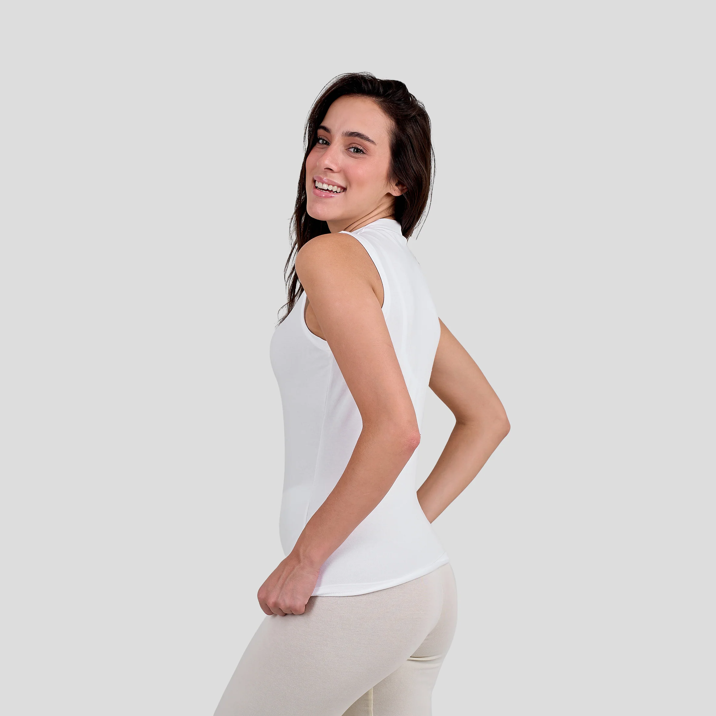 High Neck Sleeveless - Image 4