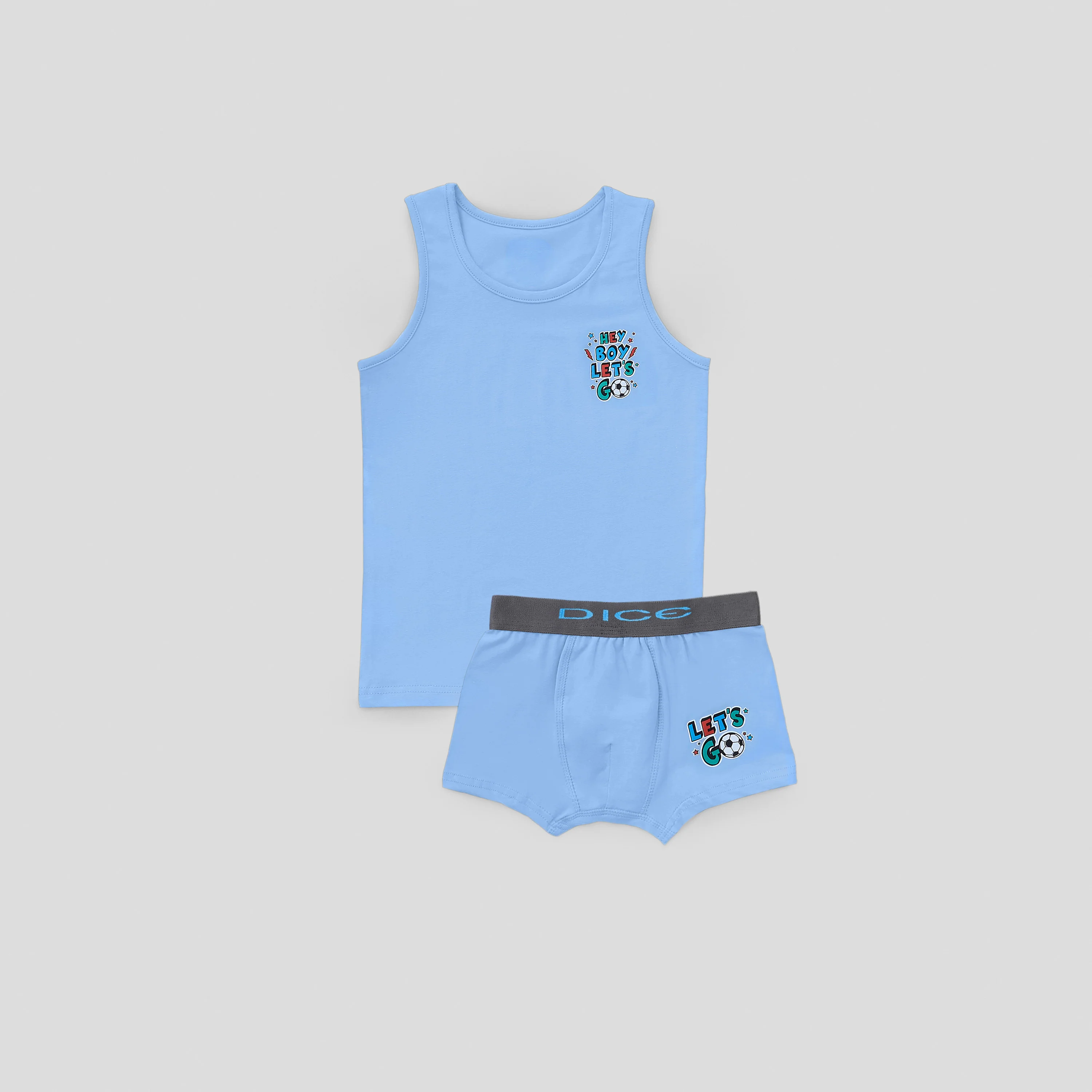 Printed Boys' Underwear Set (Top-bottom) Pack Of 3 - Image 11