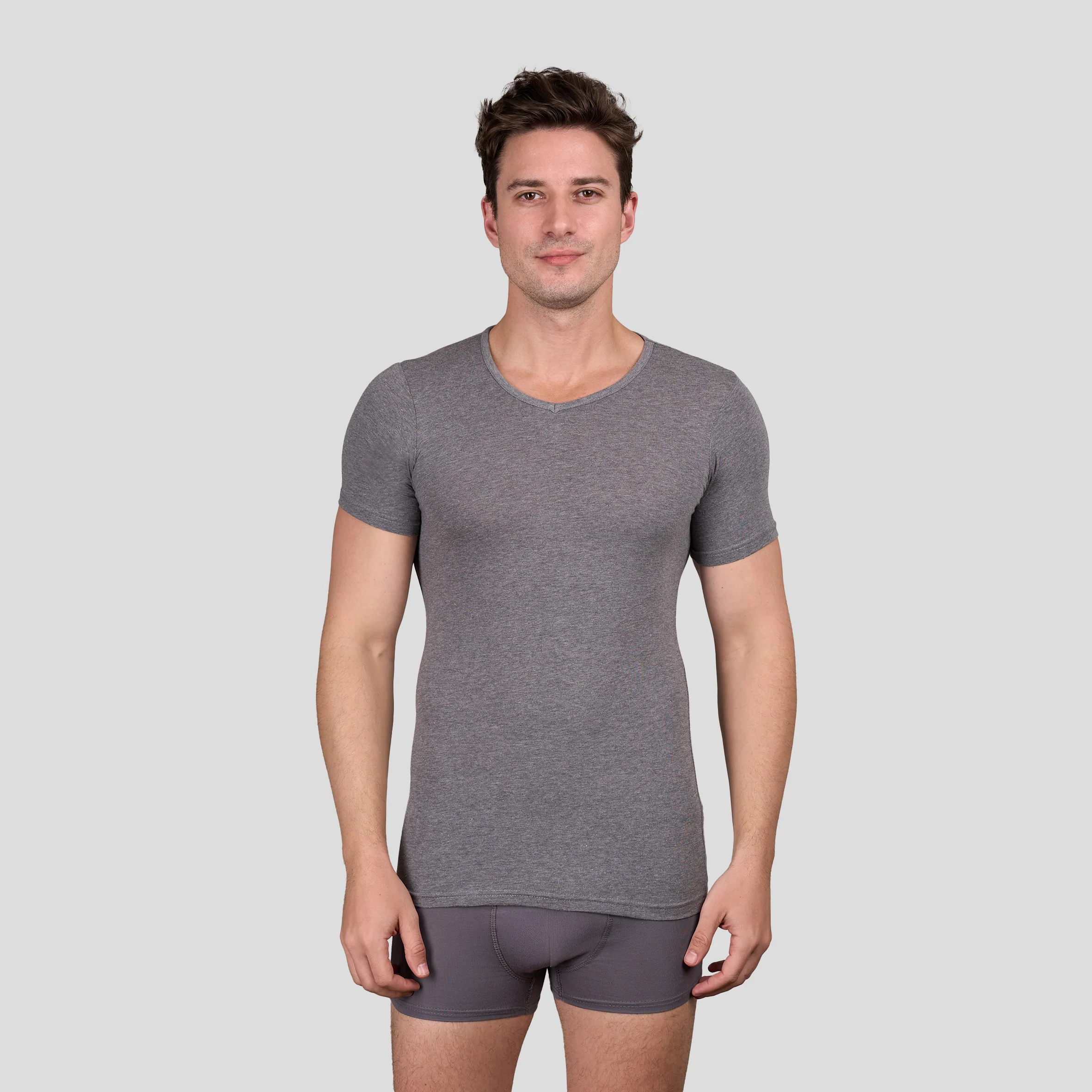 Men  V-Neck T-Shirt Pack Of 3 - Image 10