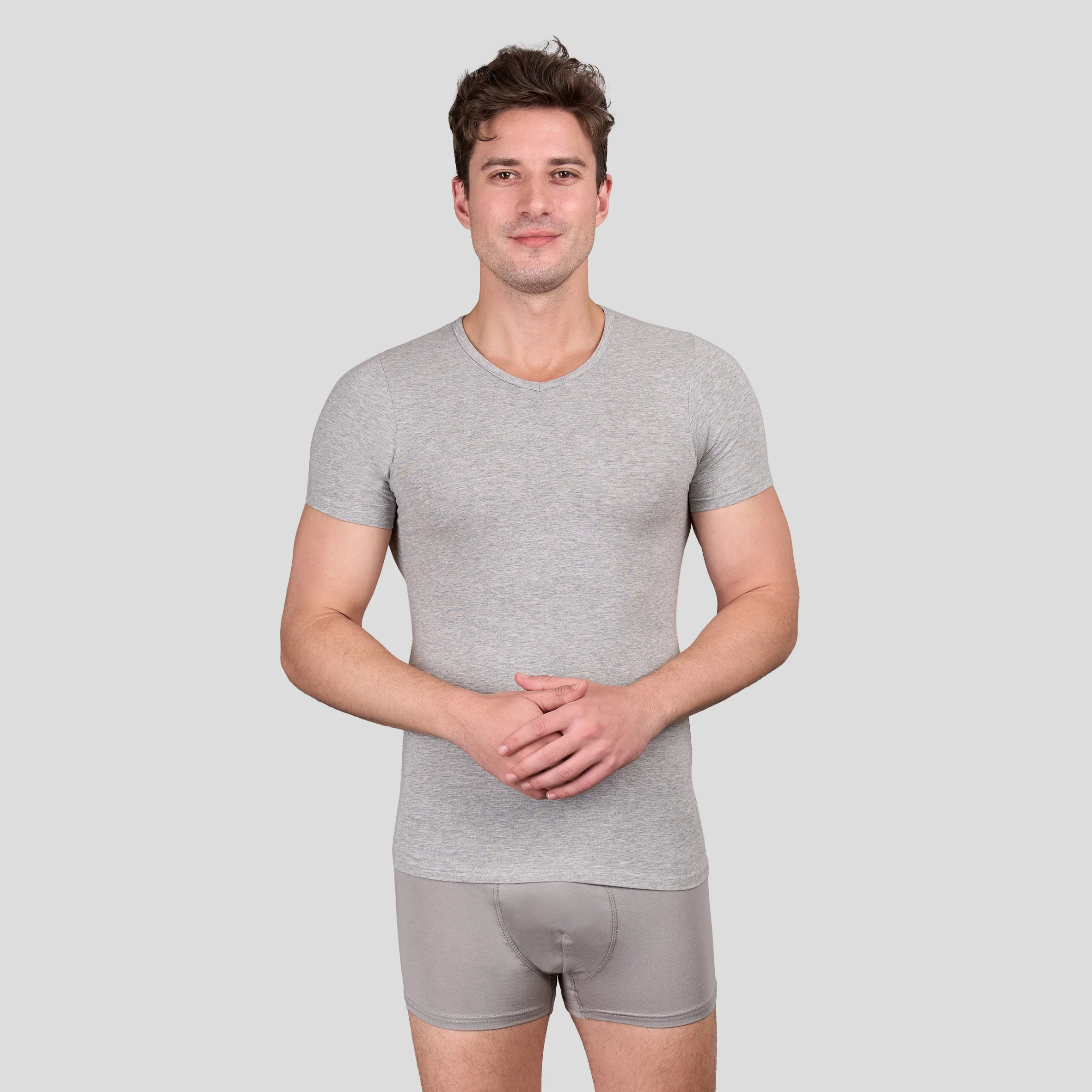 Men  V-Neck T-Shirt Pack Of 3 - Image 11
