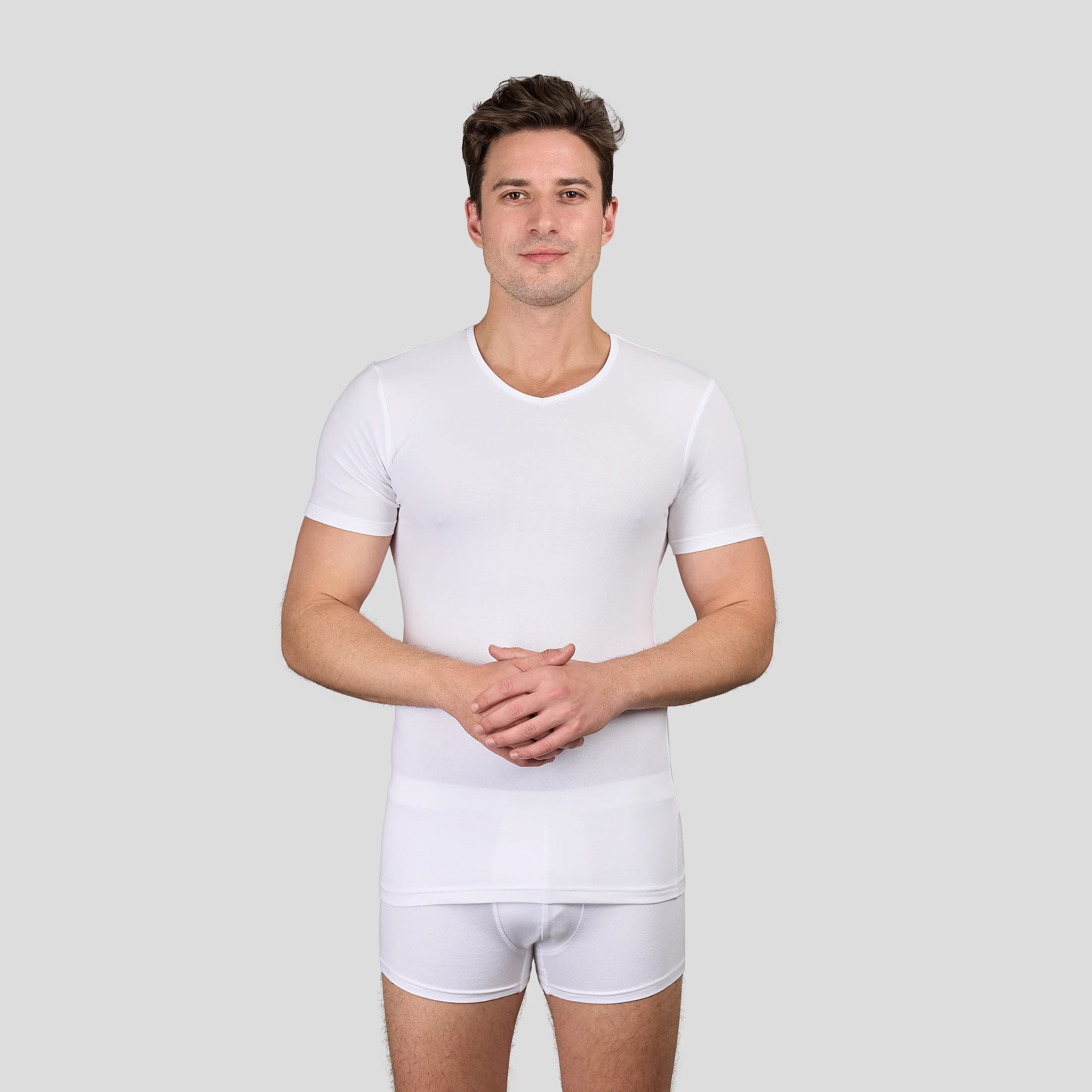 Men  V-Neck T-Shirt Pack Of 3 - Image 6