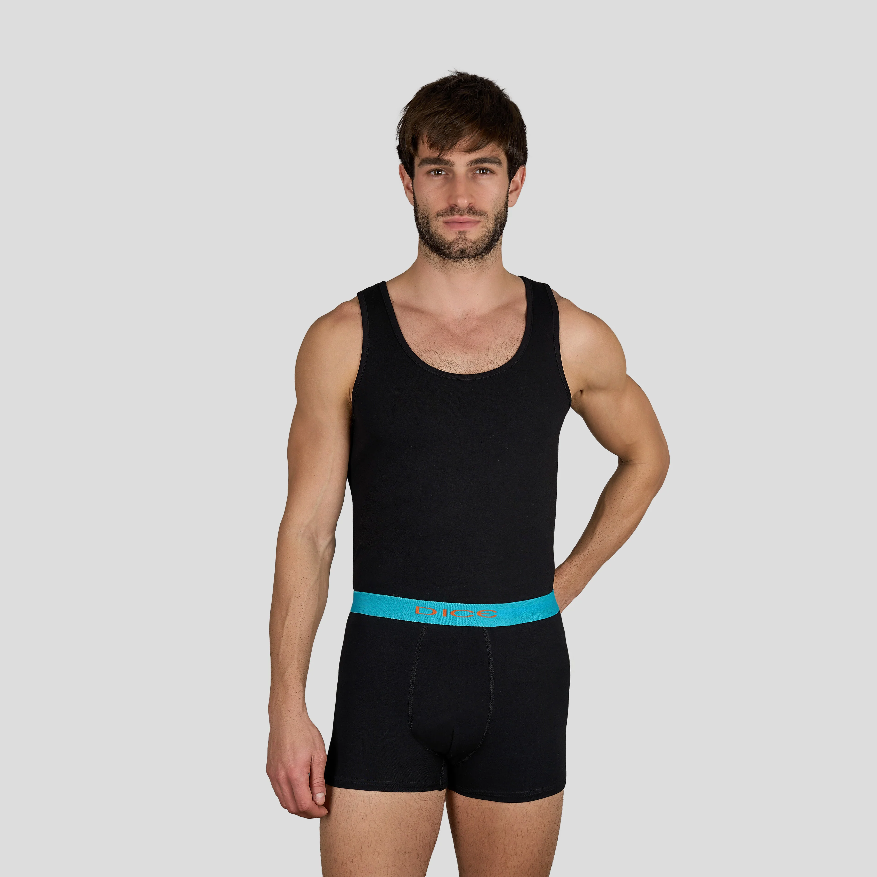 Men Plain Underwear Set Pack Of 3 - Image 4
