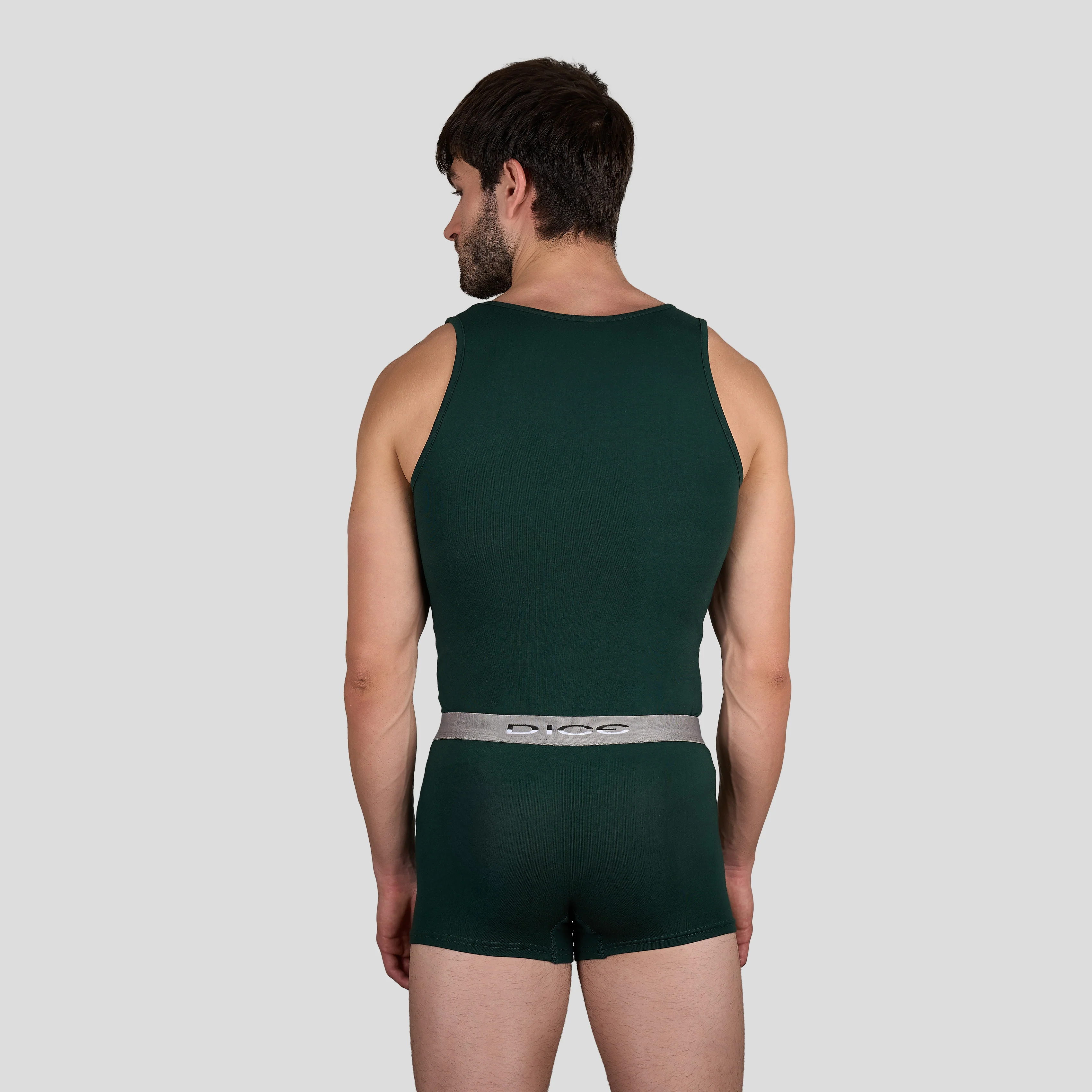 Men Plain Underwear Set Pack Of 3 - Image 9
