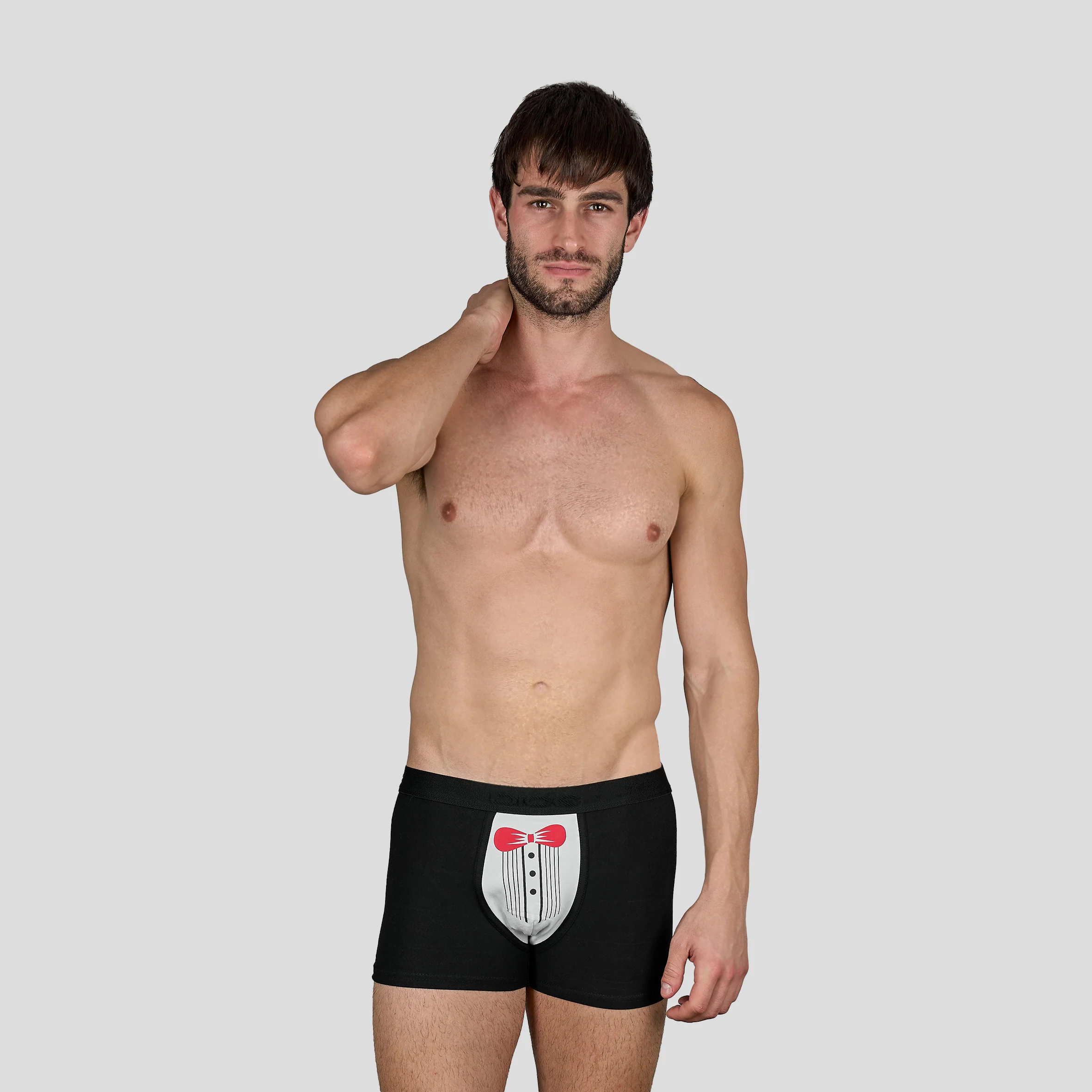 Suit -Style Printed Boxer - Image 3
